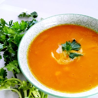 Pumpkin and Coconut Milk Soup