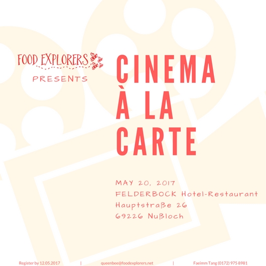 Cinema à la Carte poster